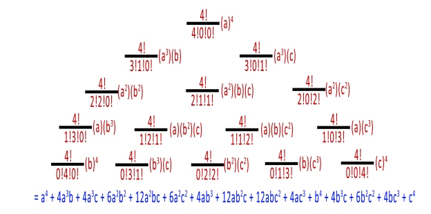 Solution (a+b+c)^4
